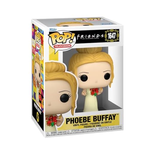 Funko Pop! TV: Friends – Phoebe Buffay- Figura de Vinilo Coleccionable - Idea de Regalo - Mercancia Oficial - Juguetes para Niños y Adultos - TV Fans - Muñeco para Coleccionistas