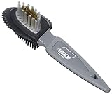  Woly Suede Shoe Brush, Betún y reparación de Zapatos Unisex Adulto, Gris (Grey), Talla Única
