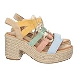 Sandalia tacon mujer colores verano