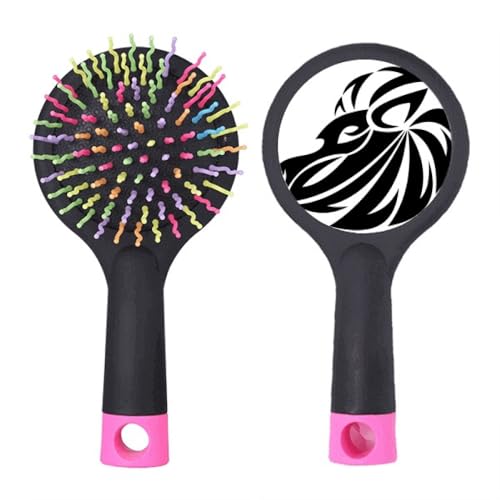 Brosse à cheveux zodiaque Lion pour la routine beauté du matin
