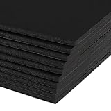 Mat Board Center, Pack of 10 3/16 BLACK Foam Core Backing Boards (18x24, Black)