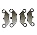 JEM&JULES Front & Rear Brake Pads For Polaris Razor RZR 800, RZR 800 S & RZR 570