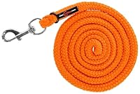 Kerbl Führstrick Hippo mit Karabinerhaken ? Orange (Länge 200 cm, Gewicht 0,1 kg, Material Polyethylen, Strick, Leine) 3230443