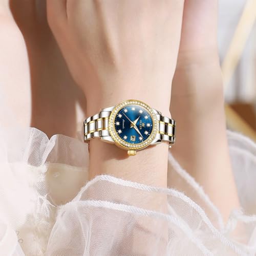 Image of OLEVS Watches for Women Automatic Luxury Waterproof Business No Battery