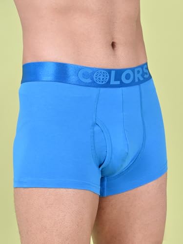 Image of Rupa Colors Pep Collection Trunk for Men, Cotton Blend, Anti Ride-Up, Snug Fit, Pack of 1