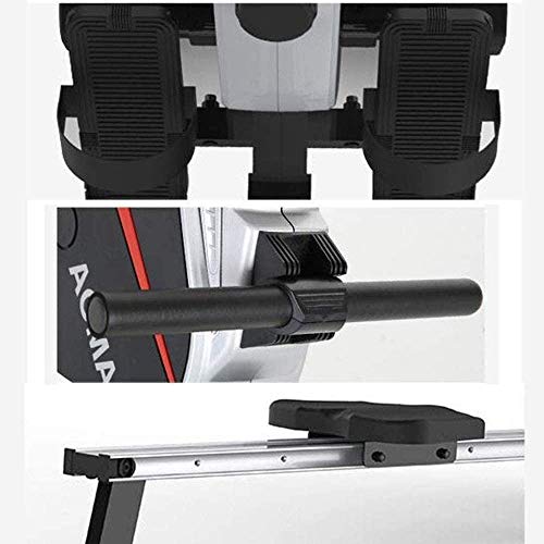 Image of Rowing Machine Aerobic Exercise Fitness Equipment 8-Level Magnetic Control Resistance Adjustable LCD Intelligent Display Real-Time View of Exercise Status