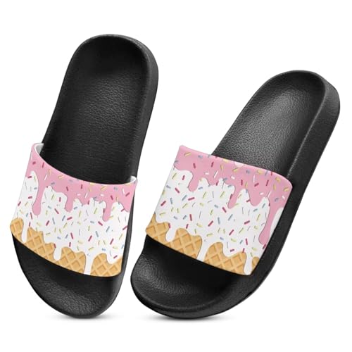 Image of Slides for Boys Girls Quick Drying Kids Slides Sandals Non-Slip