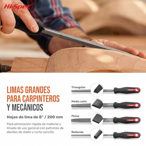 Escofina para madera 12 escofina para madera marca Hi-Spec (3)