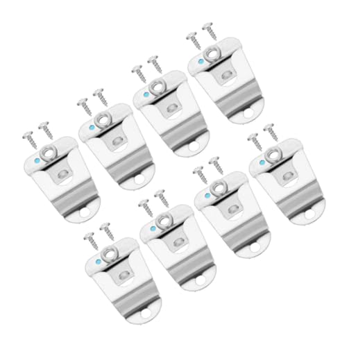NULYLU 8-pack Radio Microphone Hooks Mic Holder Clip for Gm950/gm300 Easy Install Mic Hook Holder for Car Stands