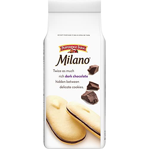 Image of Pepperidge Farm Milano Double Dark Chocolate Cookies, 7.5 oz. Bag