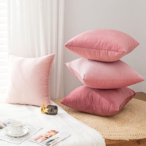 Herayli HPC-T2405V2 Velvet Decorative Throw Pillow Covers thumb #5