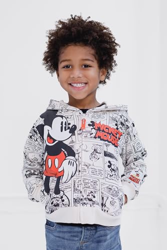 Disney Toy Story Mickey Mouse Lilo & Stitch Fleece Zip Up Hoodie Toddler to Big Kid Sizes (2T - 18-20)2