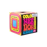 Schylling Needoh Color Change Cube - Sensory Squeeze Toy - Colors May Vary