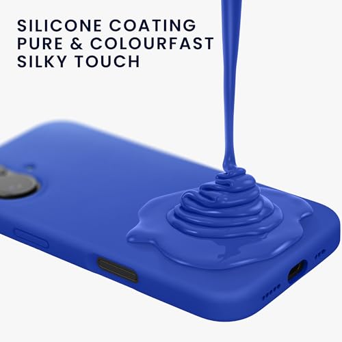 kwmobile Case Compatible with Apple iPhone 17 Case - TPU Silicone Phone Cover with Soft Finish - Baltic Blue by kwmobile - Used condition - Image 6