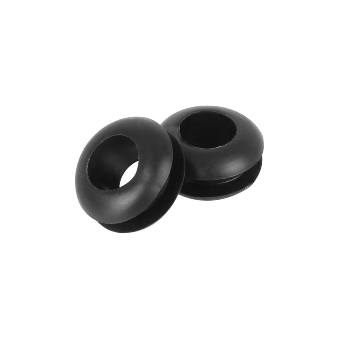 250 Pièces Oeillets En Caoutchouc Double Face 4mm - Pour Protection Câbles Voiture - Neuf