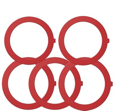 5-Pack Flush Valve Seal for Kohler - Easy to Install Gasket Replacement Parts for Toilet - Replacement for K-GP1059291 - Leak-Proof and Resistant to Chlorine