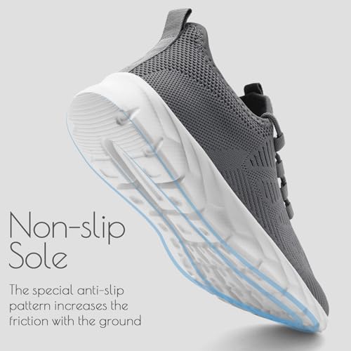 Image of ZGPWZWL Mens Running Shoes Fashion Sneakers for Walking Tennis Gym Shoes Slip On Lightweight and Comfortable