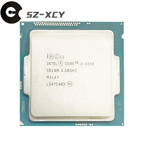 Processeur I3-4330 double cœur traitement fluide des données 4M cache