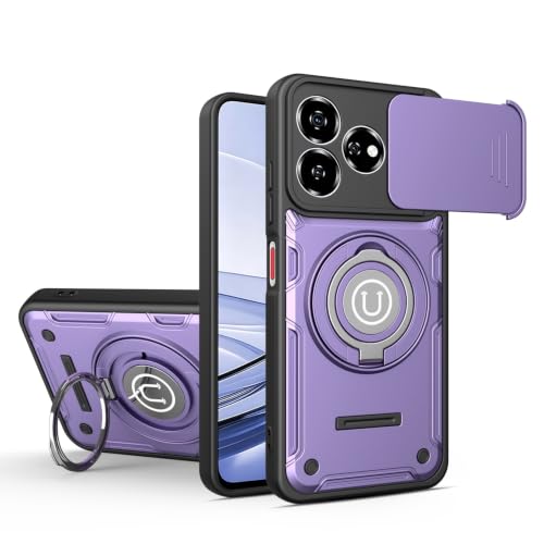 Coque ZTE Axon 60 antichoc avec cache caméra et béquille