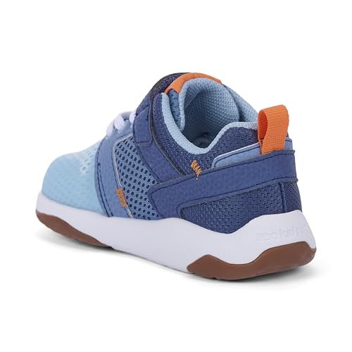 See Kai Run Viento - Multi-Colored Athletic Sneakers - Blue, 5 Toddler by See Kai Run - Used condition - Image 2