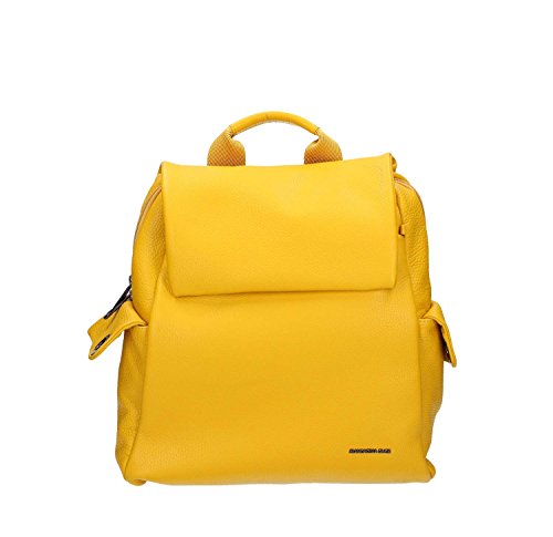 Mandarina Duck: Bolso mochila de Piel para mujer Amarillo giallo mimosa TU