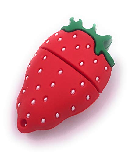 Clé USB fraise 64 Go un cadeau original et utile pour vos proches