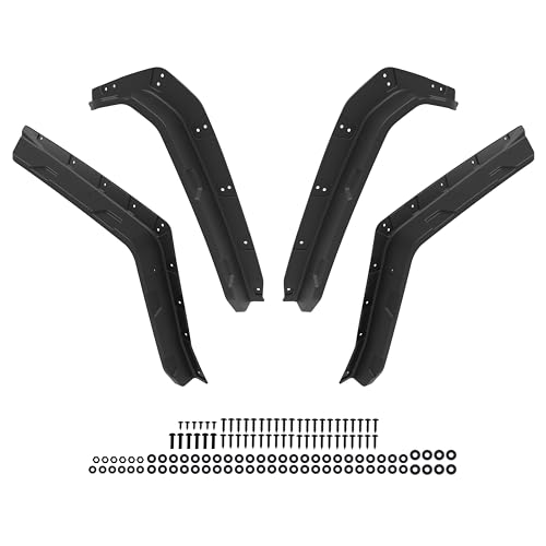 Image of SAUTVS XXL Wider Fender Flares for Yamaha Wolverine RMAX4 1000 Compact 2021-2026, Extended Mud Flaps Mud Guards Accessories, Easy Installation with Hardware Included
