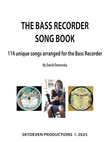 Bass recorder song book et partitions pour flûte basse