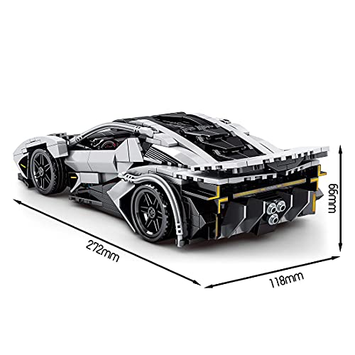 Technic Oldtime 684 Klemmbausteine Oldtimer Modellbausteine Konstruktionsspielzeug Kompatibel mit Lego Technic (8313) – Bild 5