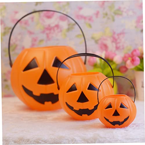 MERRYHAPY 12 Peças Decoração De Abóbora De Halloween Suporte De Doces De Abóbora Rolhas Para Artesan