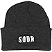 Sour Solution Skateboards GM Grey Beanie Hat - One Size Fits All