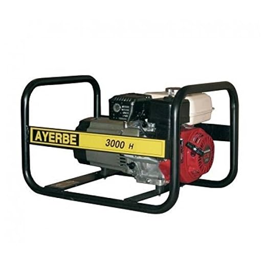 Ayerbe generadores motor - Generador ay-3000 honda gasolina