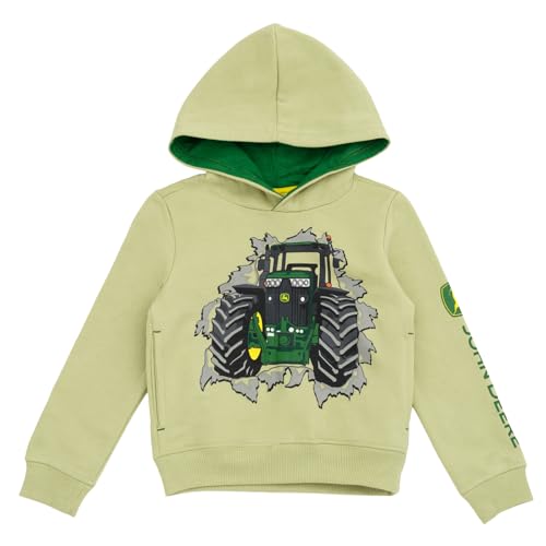 John Deere Fleece Pullover Hoodie Toddler to Big Kid Sizes (2T - 14-16)
