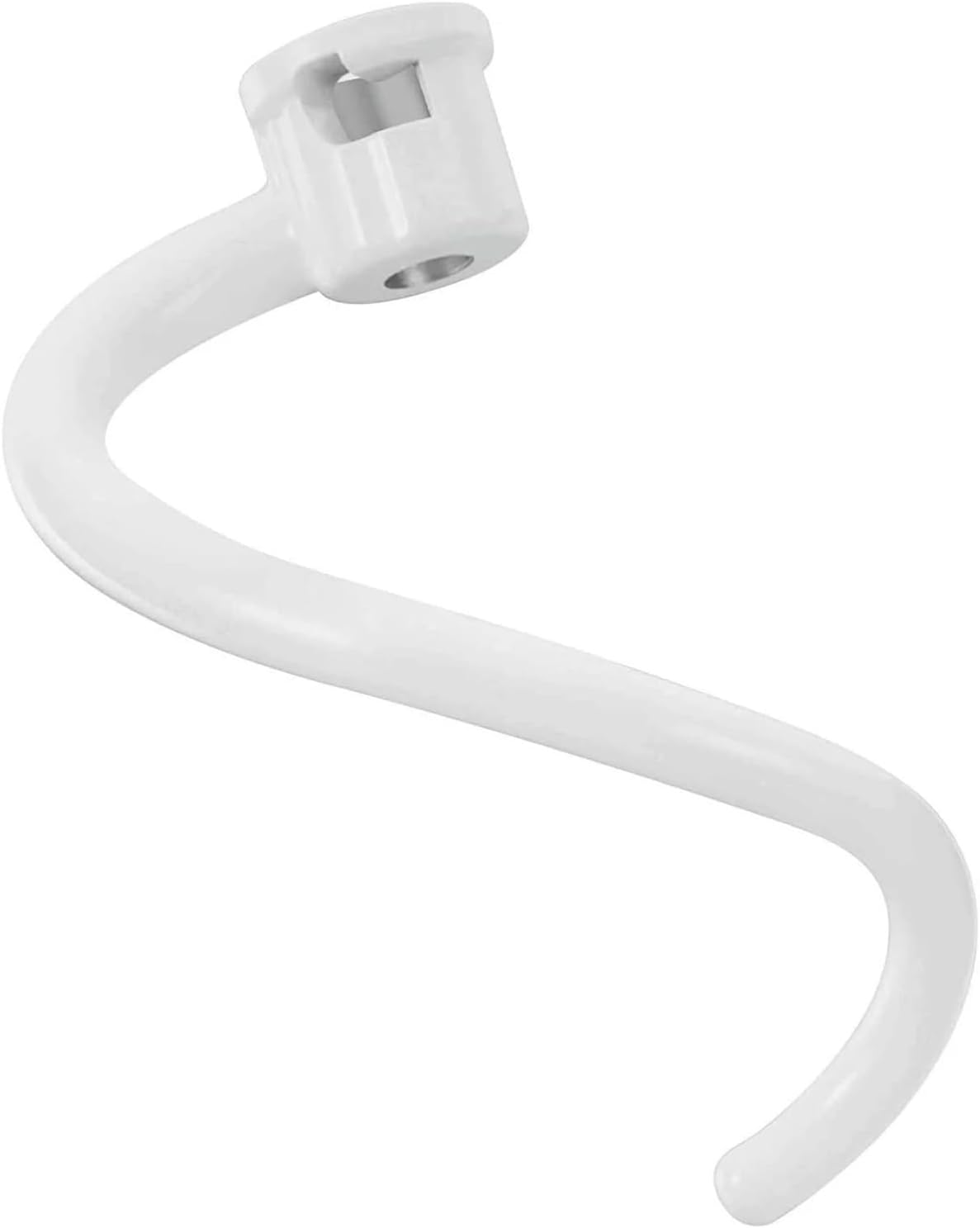 Compatible for Bowl-Lift Stand Mixers, Spiral Coated Metal Dough Hook A02V