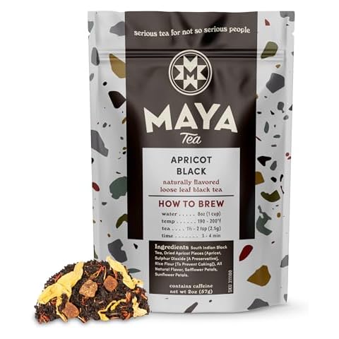 Maya Tea Apricot Black Tea, 2 Ounce Cover