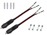 CUZEC (2-Pack 12V Cigarette Lighter Power Adapter