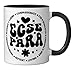 Groovy Early Childhood Special Education SPED ECSE Para Ceramic Mug, Black/White