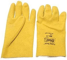 Fuzzy Duck PVC Gloves - Large