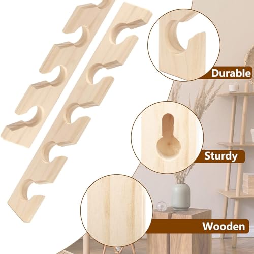 ivamulie Vertikale Hutständer Hutständer für die Wand Baseballkappen-Organizer Wandmontage für Den Kleiderschrank