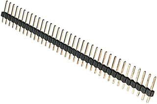 DIY-Kit 10Pcs 2.54mm (0.100") Pin Header Male 1أ—40 Straight - PH1 - Pin Header Male 1x40 Straight 2.54mm