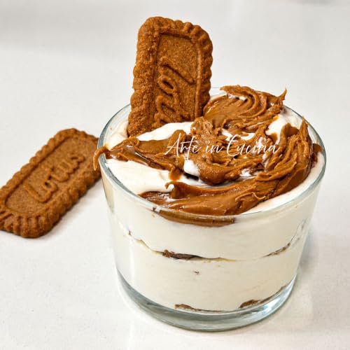Tiramis&ugrave; biscoff al cucchiaio: dolce Lotus monoporzione