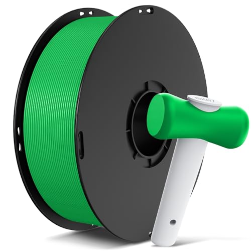 ANYCUBIC ABS Filament 1,75mm, 3D Drucker Filament für Starke und Llanglebige Komponenten, Hoch Temperaturbeständiges, Intelligente Identifikation 1KG Grün ABS Grün