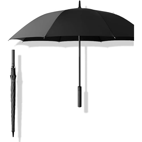 Golf Umbrella 48 inch double large windbreak umbrella awning auto open stick umbrella for men and women travel umbrellas