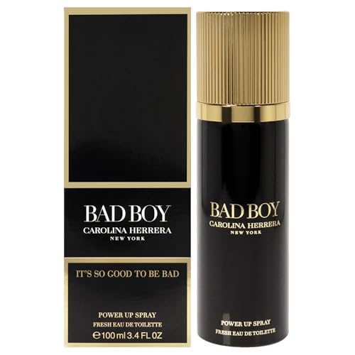 Image of Carolina Herrera Bad Boy Power Up Spray Fresh Eau De Toilette 100ml