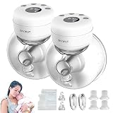 SKYWOT S21 Wearable Breast Pump Hands Free,Portable Hands Free Breast Pump for Breastfeeding,Electri