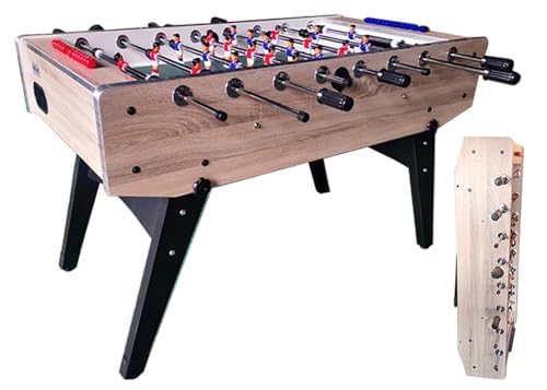 TopTable Competition Pro *** Formica/Metal Line Wood Kicker- Klappbar Profi Fußballtisch mit Massiven 16mm Stangen