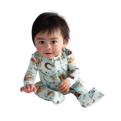 Image of Posh Peanut Convertible Baby Sleepers - Footless Baby Pajamas with 2 Way Zipper for Easy Diaper Changes
