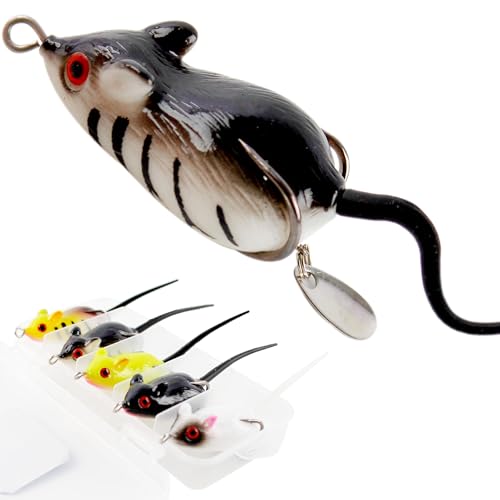 CASTSTRIKE Topwater Mouse Rat Fishing Lure