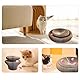 Leisuremix Magic Organ Cat Scratching Board 36cm lang, Katzenspielzeug Selbstbeschäftigung aus Pappe mit Glockenball für Katzen, Katzenzubehör Indoor