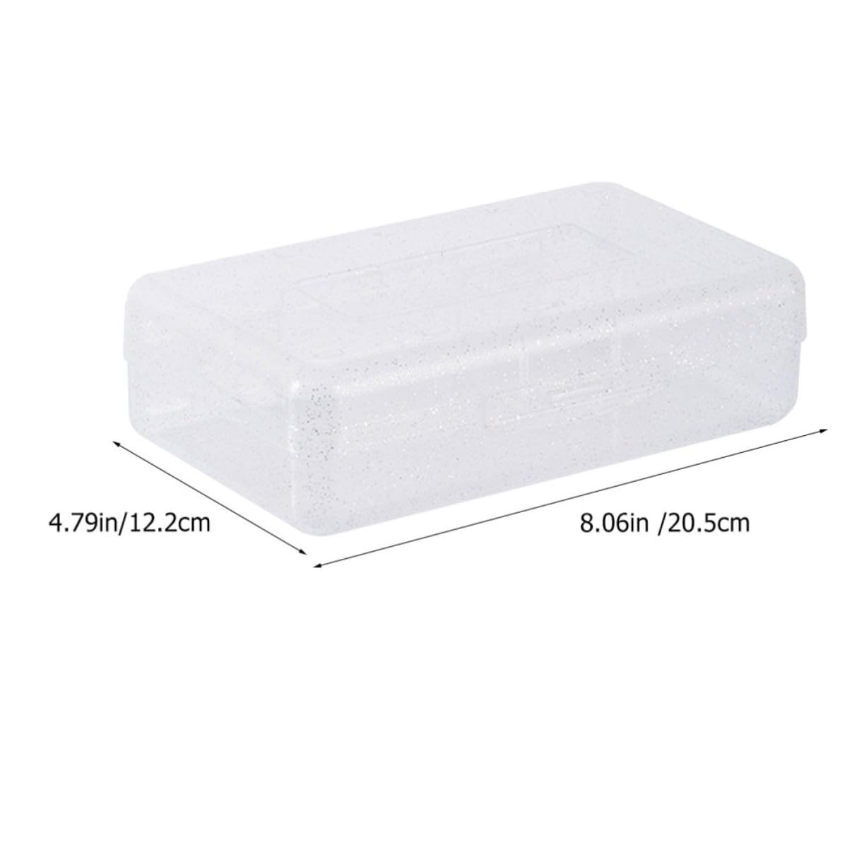 Set da 6 Scatole Trasparenti in Plastica Pp, Organizer per Penne e Matite, Contenitori Impilabili Semplici e Pratici per Ufficio e Scuola